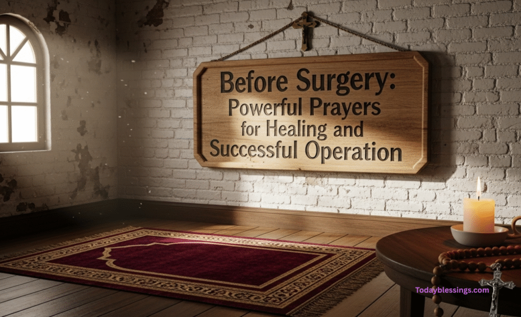 Before Surgery Powerful Prayers for Healing and Successful Operation
