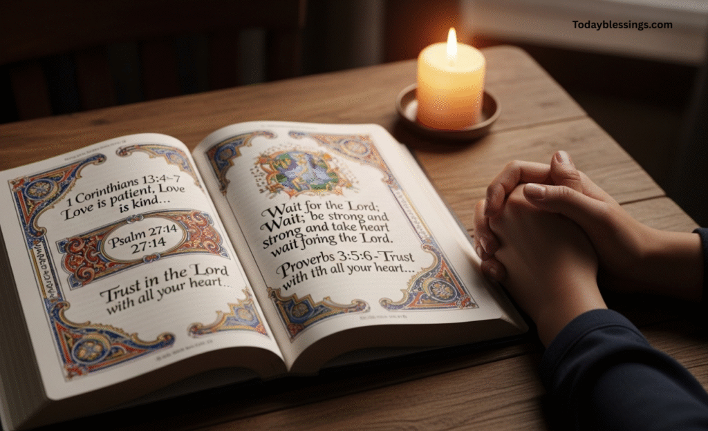 Bible Verses on Waiting for Love: Patience, Faith & God’s Timing