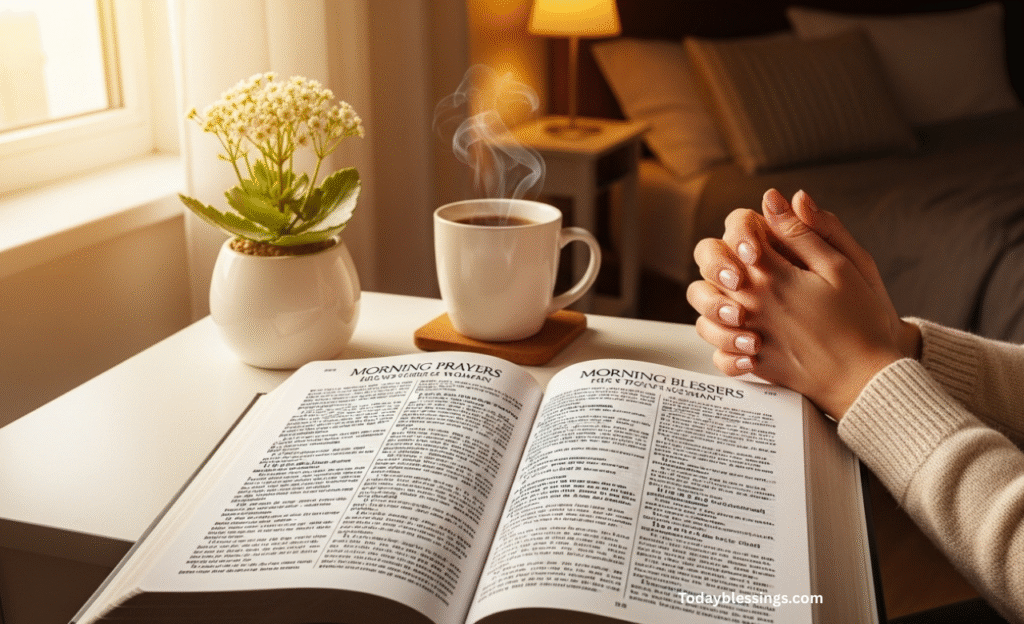 Christian Good Morning Prayers for Her with Bible Verses