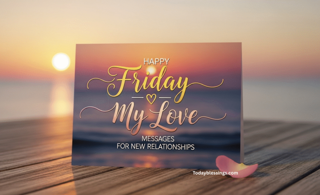 Happy Friday My Love Messages for New Relationships