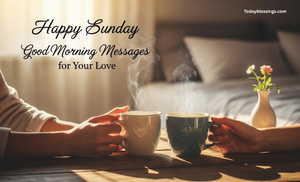 Happy Sunday Good Morning Messages for Your Love