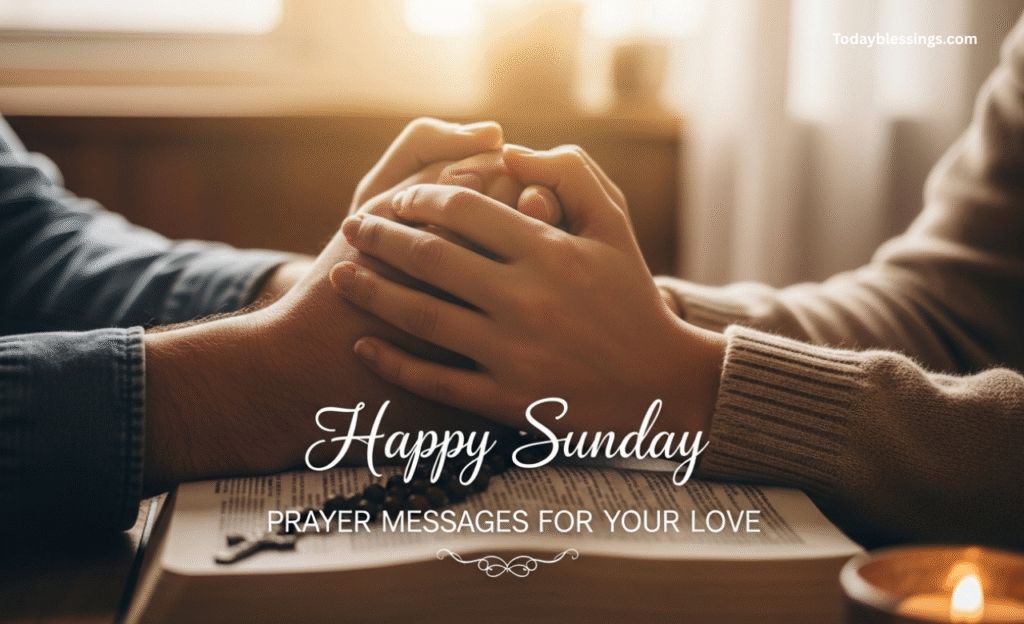 Happy Sunday Prayer Messages for Your Love