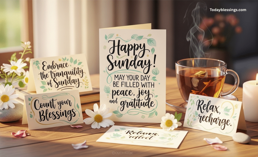 Positive Sunday Affirmations and Blessings