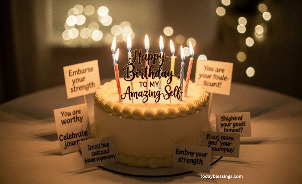 Self-Love Birthday Wishes for Myself