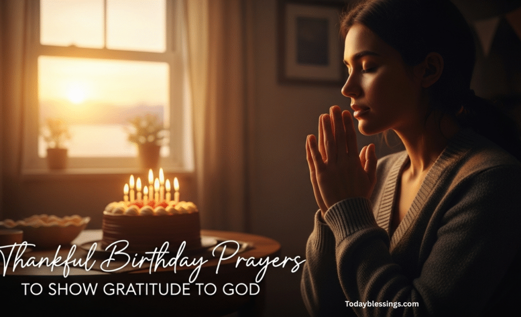 Thankful Birthday Prayers to Show Gratitude to God