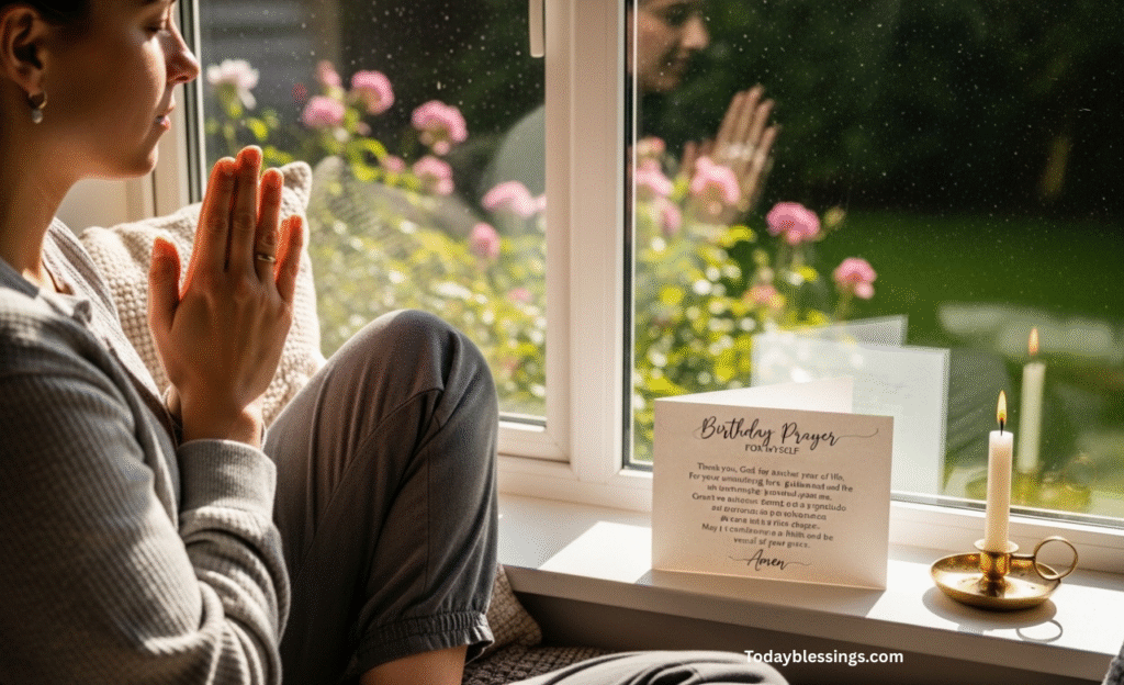 birthday prayer for myself thanking God