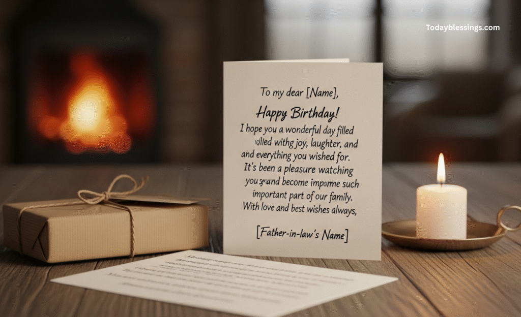 birthday wishes from father-in-law
