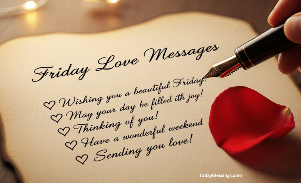 friday love messages