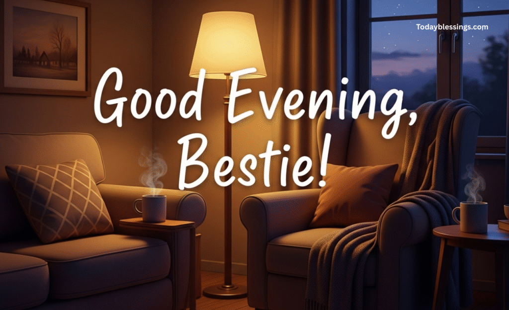 good evening message for best friend