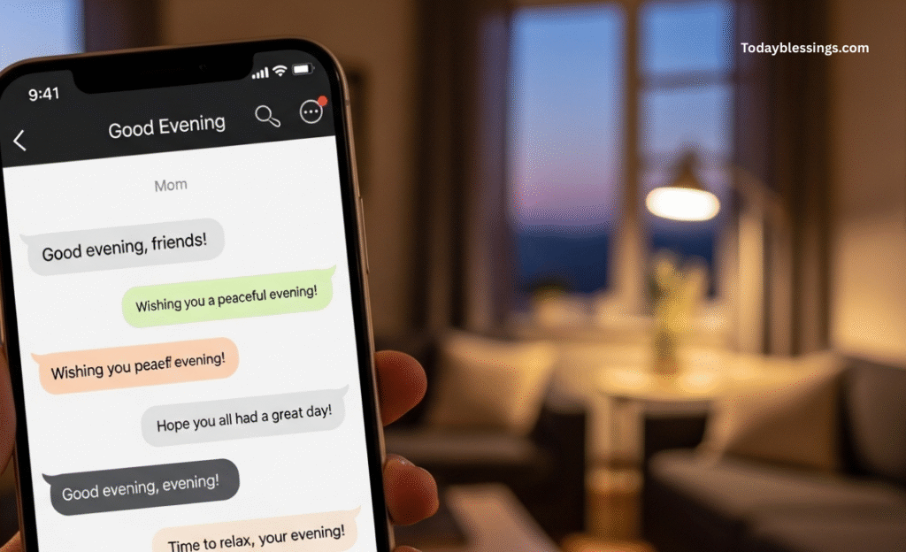 Good Evening Messages for Friends