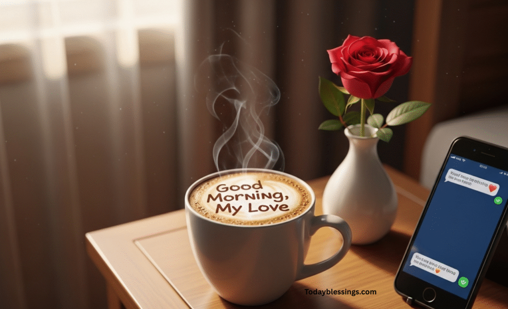 good morning messages for wife