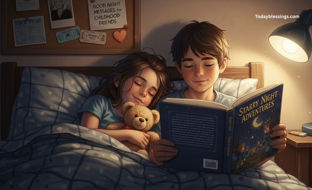 Good Night Messages for Childhood Friends