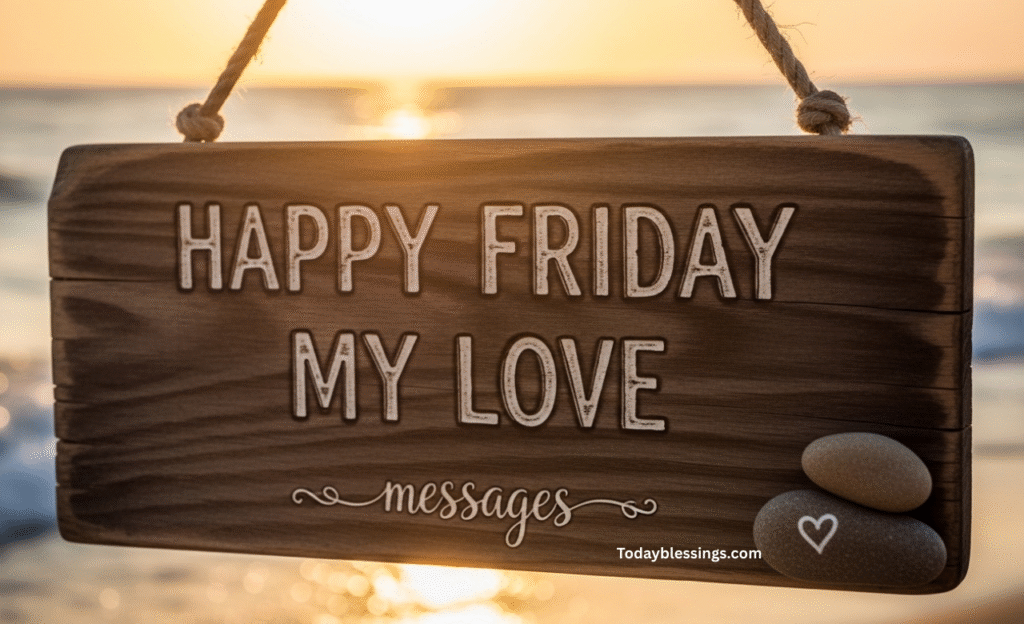 happy friday my love messages