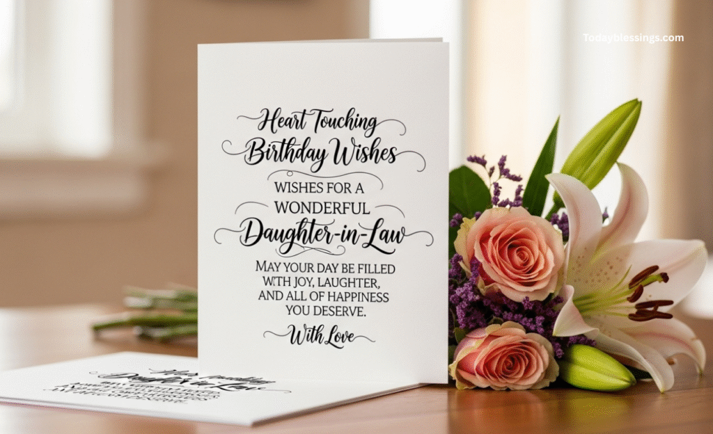 Heart Touching Birthday Wishes for Daughter-in-Law