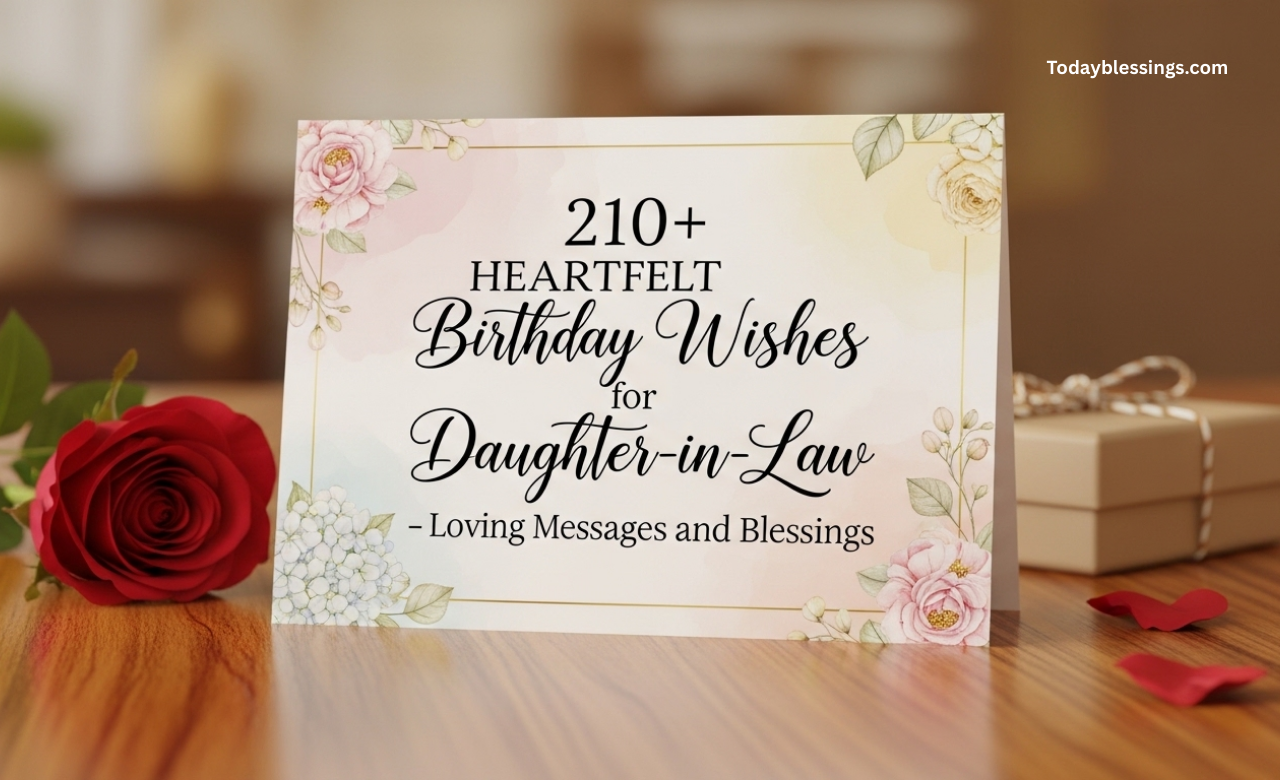 210+ Heartfelt Birthday Wishes for Daughter-in-Law – Loving Messages and Blessings