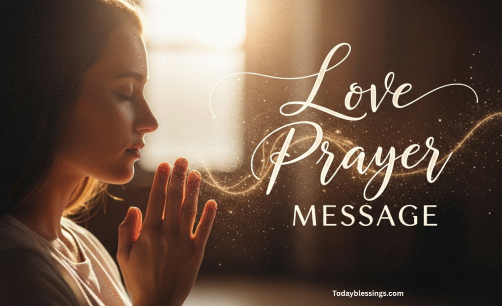 love prayer message
