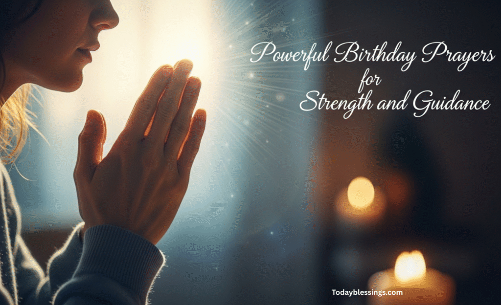 Powerful Birthday Prayers for Strength and Guidance