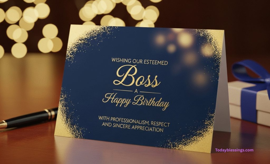 Professional and Heartfelt Birthday Wishes for Your Boss