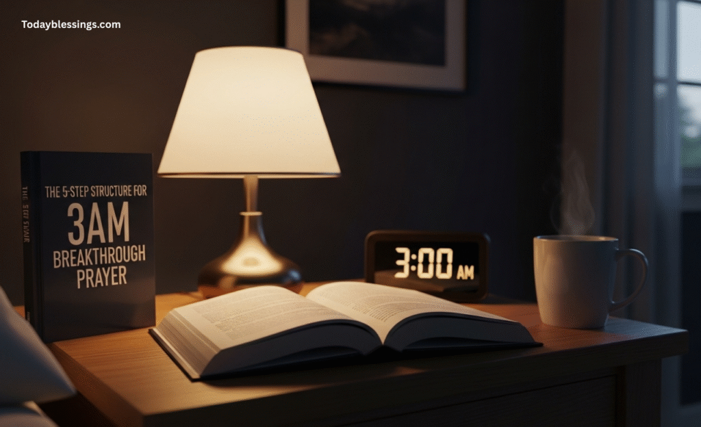 The 5-Step Structure for 3AM Breakthrough Prayer